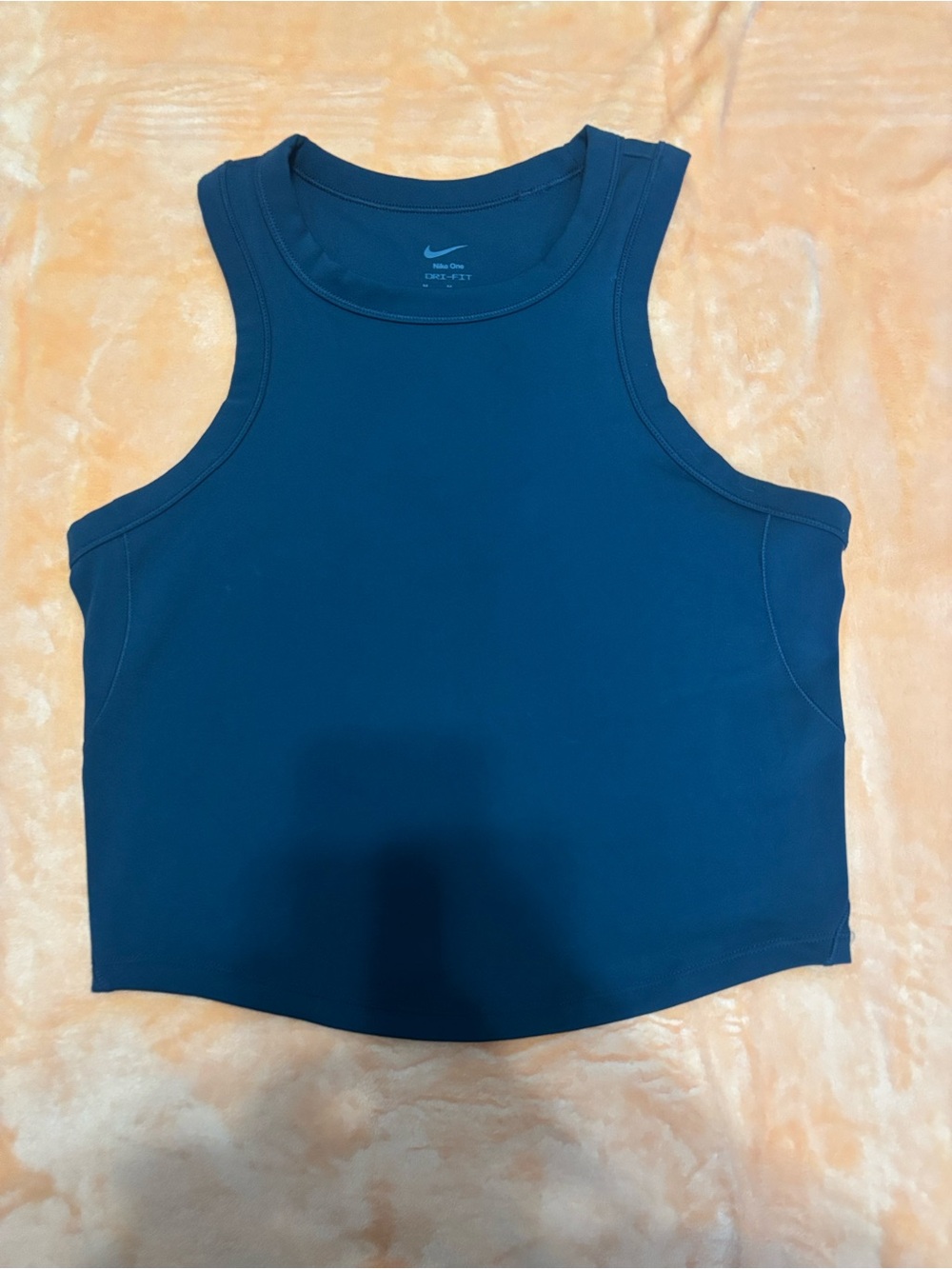 Nike one fitted dri fit cropped tank